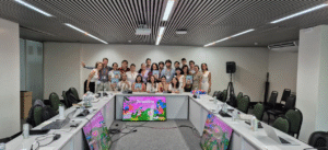 Para pemimpin muda dari tiga benua yang turut menandatangani deklarasi