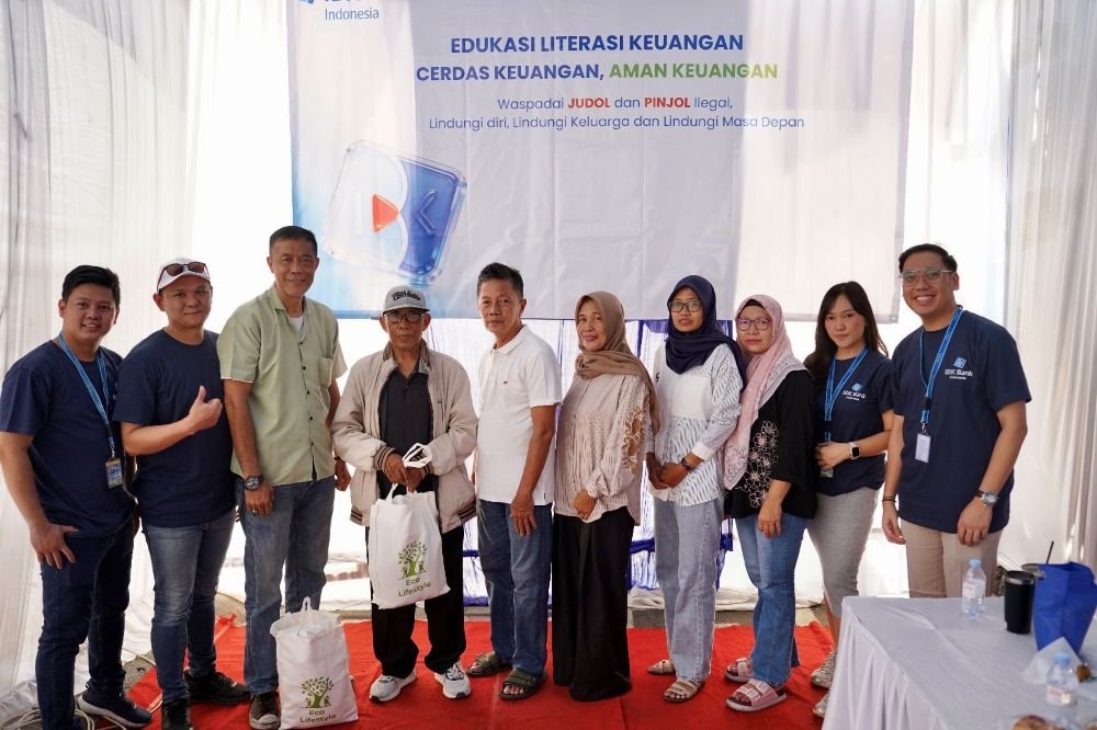 Edukasi Literasi Keuangan “Bahaya Pinjol Ilegal dan Judi Online” Bersama Bank IBK Indonesia KCP Karawaci dan Warga Kemanggisan Palmerah